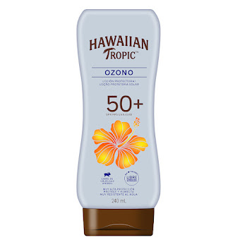 Protector Solar Hawaiian Tropic Ozono Locion Protectora Fps 50 Frasco x 240 ml  