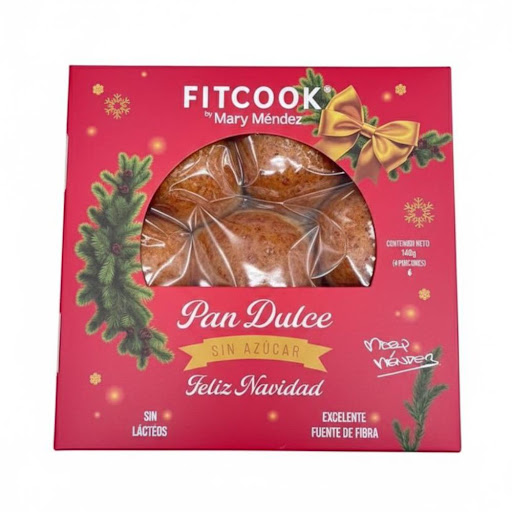 Panecillos Fitcook Mary Mendez Endulzados Con Alulosa x 360 gr 