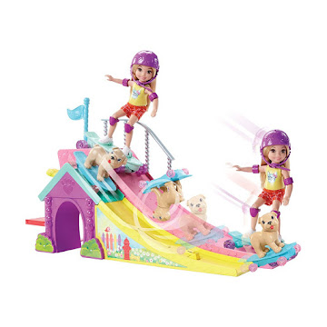 Solo Online Muñeca Barbie Club   Chelsea Pista De Patinaje X 1 Unidad 