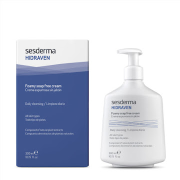 Crema Limpiadora   Espumosa Sesderma Hidraven Sin Jabón x 300 ml  