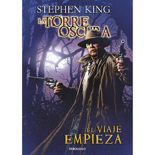 El Viaje Empieza. La Torre Oscura 6. Stephen King Debolsillo Libro x 1.0 TORRE OSCURA 6. EL VIAJE EMPIEZA   Cuando John Farson, al que irónicamente apodan el Hombre Bueno, invade la baronía de Gilead, los pistoleros son masacrados. Solo Deschain sobrevive y lo hará para em