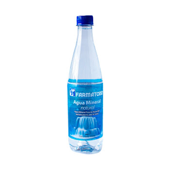 Agua Manantial 100% Mineral Natural Farmatodo x 600 ml  