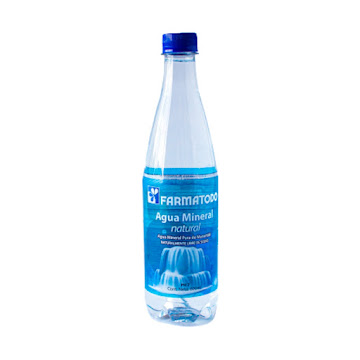 Agua Manantial 100% Mineral Natural Farmatodo x 600 ml  