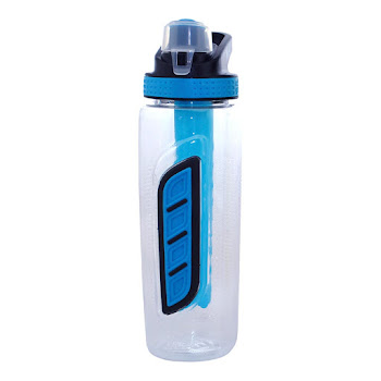 Solo Online Botella  Cool Gear Con   Pila De Gel Color Azul X 28 Oz  