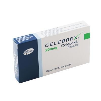 Celebrex Celecoxib 200 mg Pfizer Caja x 20 Cápsulas