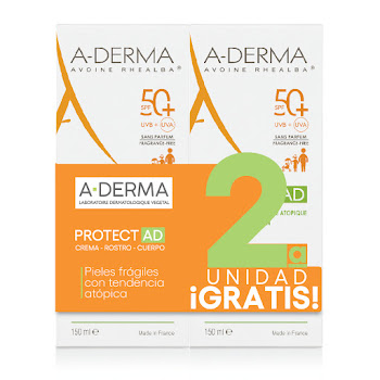 Oferta Crema A-Derma spf 50 x 150Ml Gratis Crema A-Derma x 150Ml   