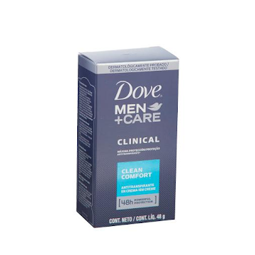 Desodorante Dove Men + Care Clinical Protección Clean Comfort x 48 gr  