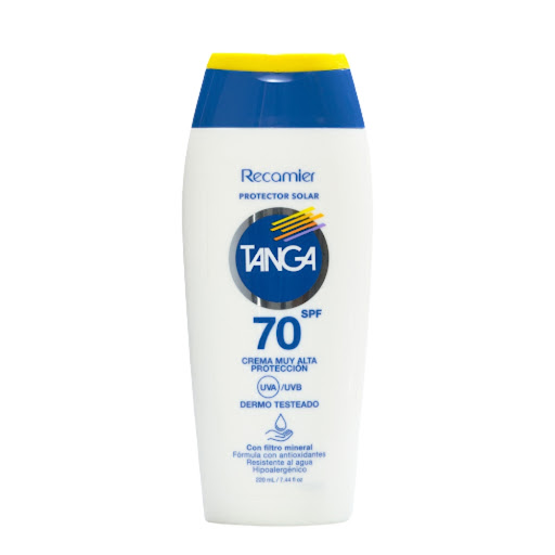 Bloqueador Tanga Crema Spf70 x 220 ml