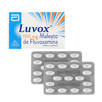 Maleato De Fluvoxamina Luvox 100 mg Caja x 30 Tabletas  