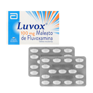 Maleato De Fluvoxamina Luvox 100 mg Caja x 30 Tabletas  