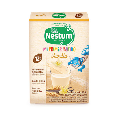 Cereal Infantil Nestum Vainilla Caja x 200 gr