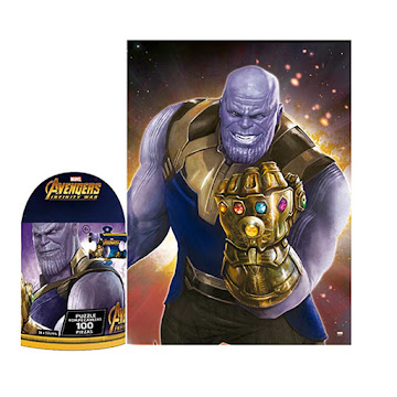 Solo Online Rompecabezas Avengers   Tarro Metalicothanos 100 Piezas 