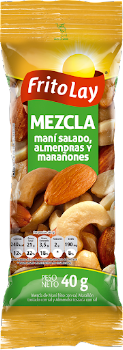 Maní Fritolay Mix Mezcla Nueces x 40 gr  