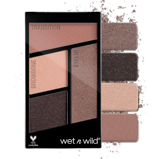 Sombras Color Icon Silent Treatment / Color Icon Eyeshadow Quad Silent Treatment Wet n Wild frasco x 1  