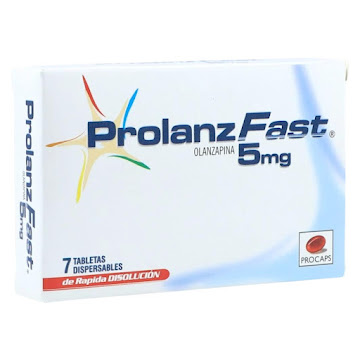 Prolanz Olanzapina 5 mg Procaps Caja x 14 Tabletas  