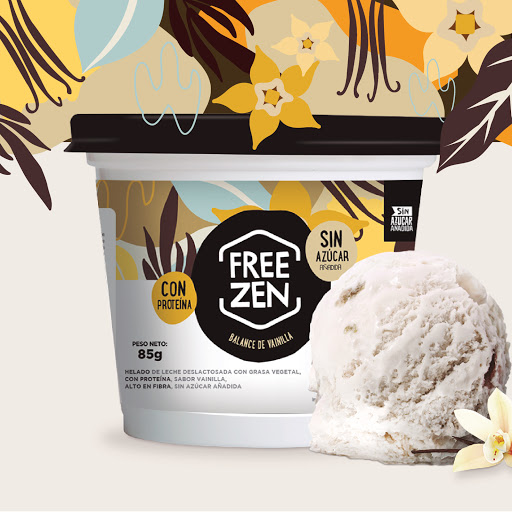 Helado Freezen Sabor Vainilla x 85 gr