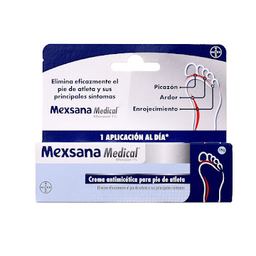 Mexsana Medical Bifonazol 1% Bayer Crema Tubo x 15 gr  