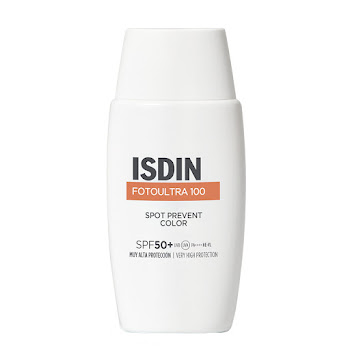 Protector Solar Isdin Fotoultra 100 Spot Prevent Color Spf50 Frasco x 50 ml  
