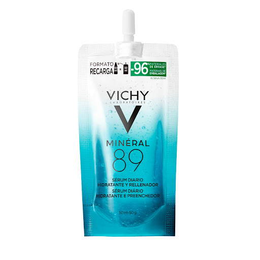 Refill Serum Vichy Minéral 89 Booster Refill Sérum Hidratante Bolsa x 50 ml