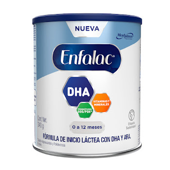 Fórmula Infantil Enfalac de Inicio 0 a 12 meses Lata x 340 gr  