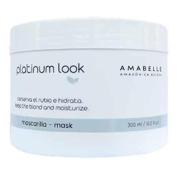 Mascarilla Amazónica Platino Look para Rubias x 300 ml    