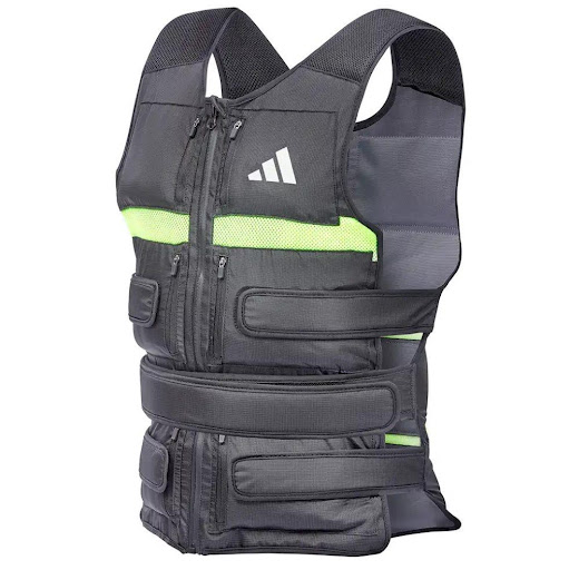 Chaleco ADIDAS con peso 20LB ADIDAS Individual x 1 Aumenta la intensidad de tu entrenamiento con el chaleco con pesas Adidas Performance que añade hasta 10 kilos para un acondicionamiento completo, su diseño ajustable con correas de velcro se adapta a