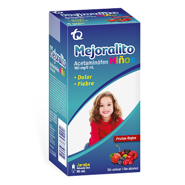 Mejoralito Jarabe Niños 160mg / 5ml Frasco x 90 ml  
