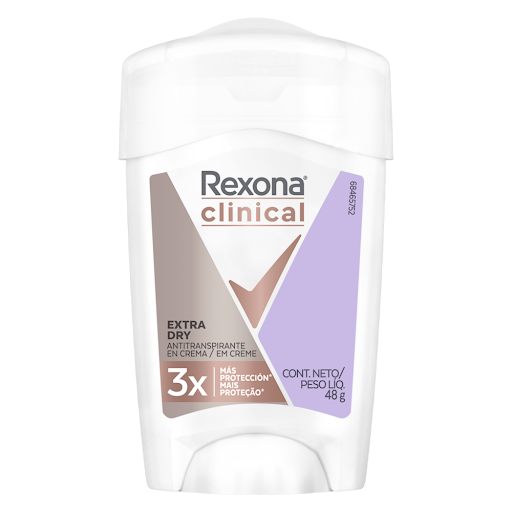 Desodorante Mujer Rexona Clinical Extra Dry Frasco x 48 gr