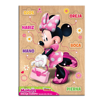 Solo Online Rompecabezas Minnie   Mouse Cuerpo Minnie Bow Tique 7 Botones 