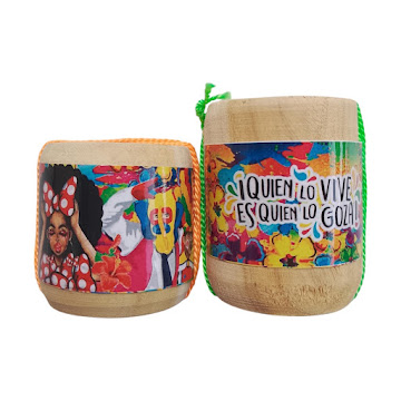 Copa Tipo Shot Madera   Surtido x 2 und  