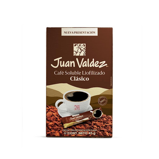 Sticks Café Liofilizado Juan Valdez X 30 Uds Juan Valdez 30 sticks x 30 Café Premium 100% Colombiano Excelso. ¡Fácil de preparar!  El Café Liofilizado Clásico, es un café soluble que ha sido sometido a un proceso de deshidratación del café a bajas temperaturas que permite