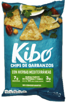 Pasabocas Kibo Garbanzo   Hierbas Mediterraneas X28g  