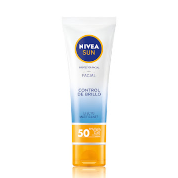 Protector Solar Nivea Sun Facial Control Brillo Spf 50 Tubo x 50 ml  