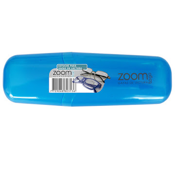 Estuche Para Gafas De Plástico Azul x 1 und  