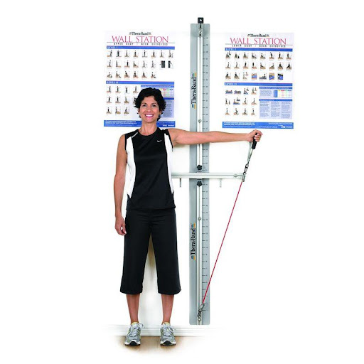 Estación Rehab & Wellness R21915 Theraband ST x 1 Estación de ejercicios multifuncional diseñada para integrar fuerza, equilibrio y flexibilidad en un solo sistema. Ideal para programas de acondicionamiento físico, fisioterapia o terapia ocupacional,