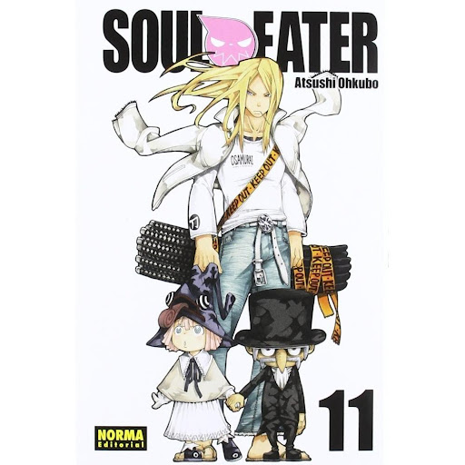 Soul Eater No. 11 Editorial Norma Libro x 1.0 SOUL EATER VOL.11   El asesinato de Joe Buttataki ha sacudido los cimientos de la AMAM: no solo por la crueldad del crimen, sino porque el principal sospechoso es Stein, que cada día está más cerca de