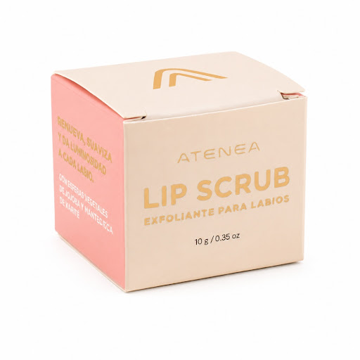 Exfoliante Para Labios Atenea Collection Lip Scrub Caja x 10 g