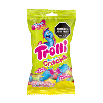 Gomas Trolli Gusanos   Cracks x 50 gr  