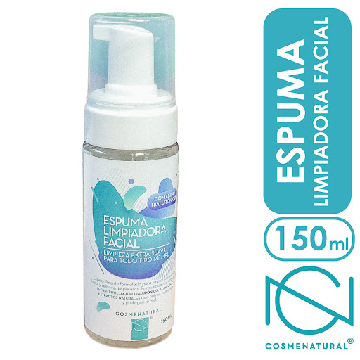 Espuma Facial Limpiadora Cosmenatural x 30 ml