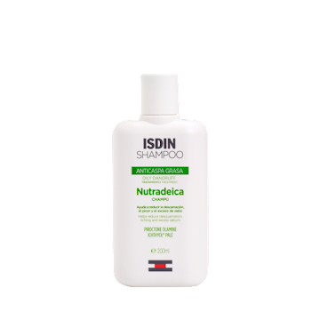 Shampoo Isdin Nutradeica Anticaspa Grasa x 200 ml  