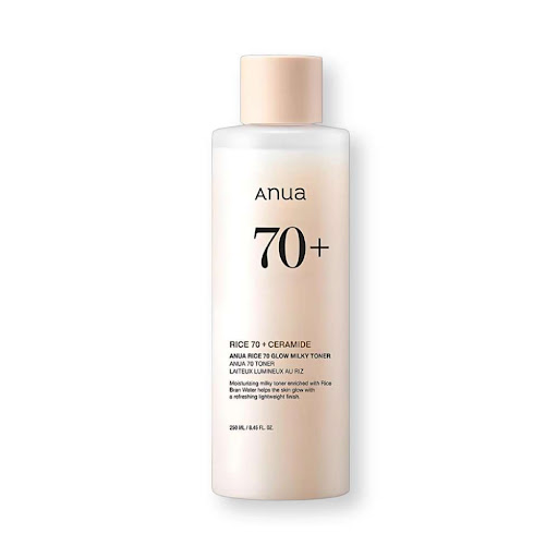 Tónico Anua Rice 70 Glow Milky Toner Frasco x 250 ml