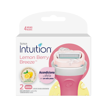 Repuesto Schick Intuition Aloe & Vitamina E Caja x 2 und  