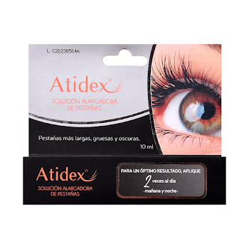 Atidex Solución Alargadora de Pestañas Frasco x 10 ml  