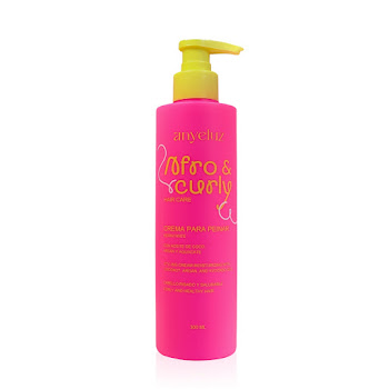 Crema Para Peinar Anyeluz Hidratante Afro Y Curly Botella x 300 ml  