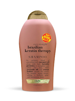 Shampoo Ogx Ever Straight Brazil Keratin Therapy x 577 ml  