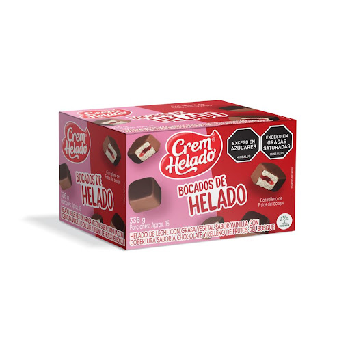 Bocados de Helado Crem Helado Caja x 336 gr