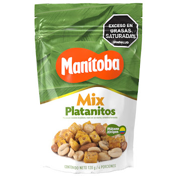 Mix Platanitos Manitoba Paquete x 120 gr  
