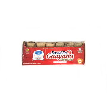 Bocadillo Veleño De Guayaba Dulces Del Valle x 12 und  