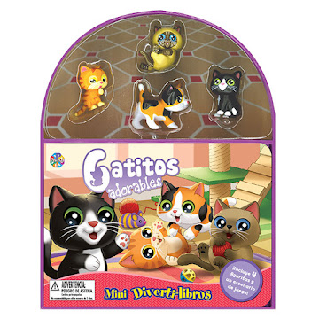 Libro Mini Divertilibros   Gatitos Adorables x 1 und 