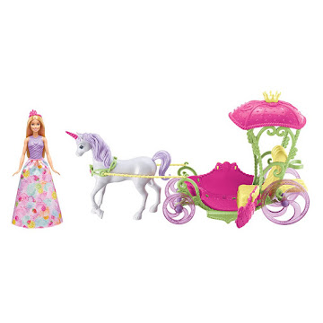 Solo Online Muñeca Barbie  Villa   Caramelo Princesa Y Carruaje X 1 Unidad 